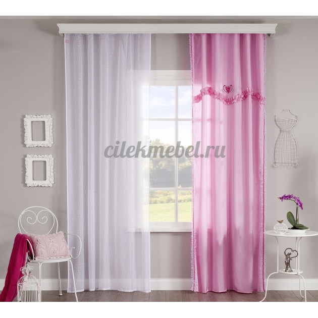 Тюль Cilek Rosa 140 на 260 см