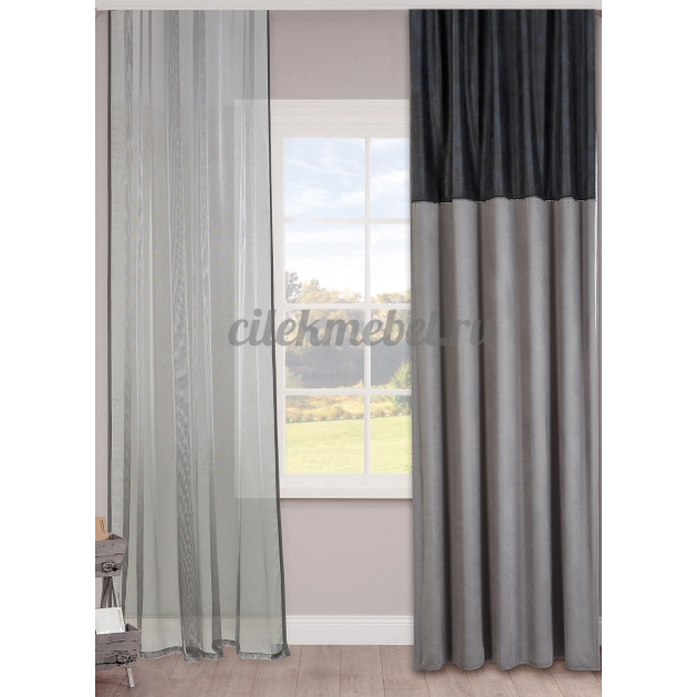 Занавеска Cilek Dark Metal 160 на 260 см