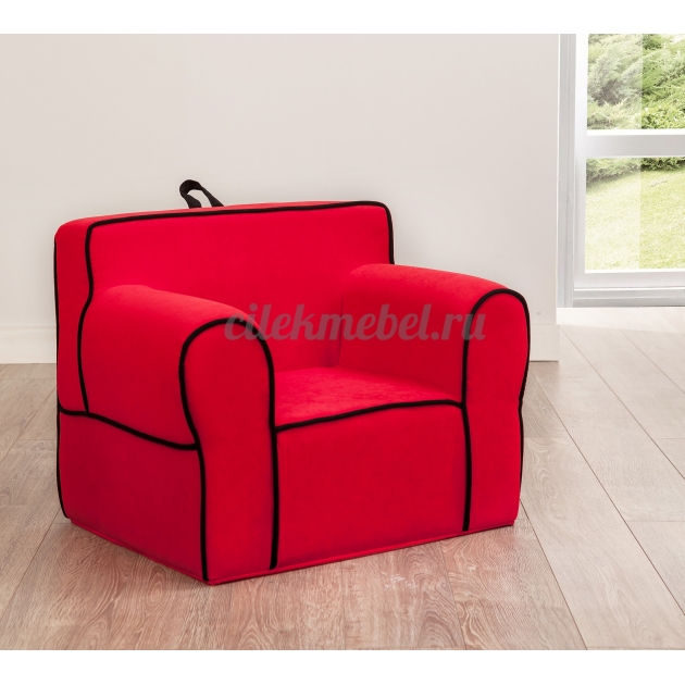 Детский пуфик стул Cilek Comfort красный