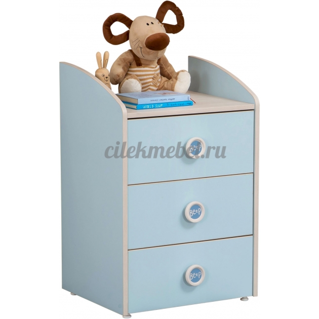 Кроватка трансформер Cilek Baby Boy с выдвижным спальным местом
