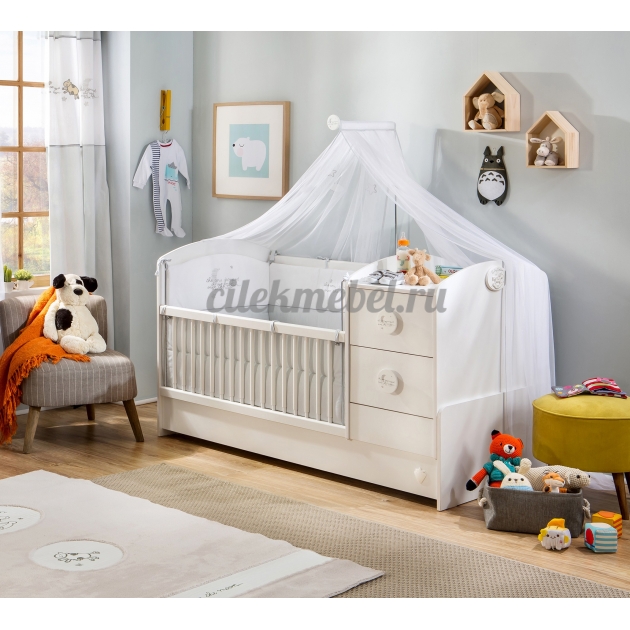 Кроватка трансформер Cilek Baby Cotton St
