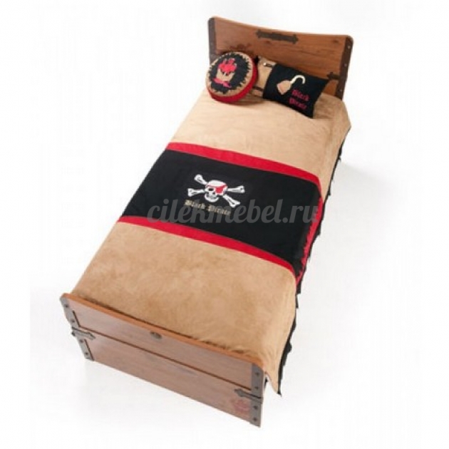 Покрывало Cilek Black Pirate Hook 160 на 210 см