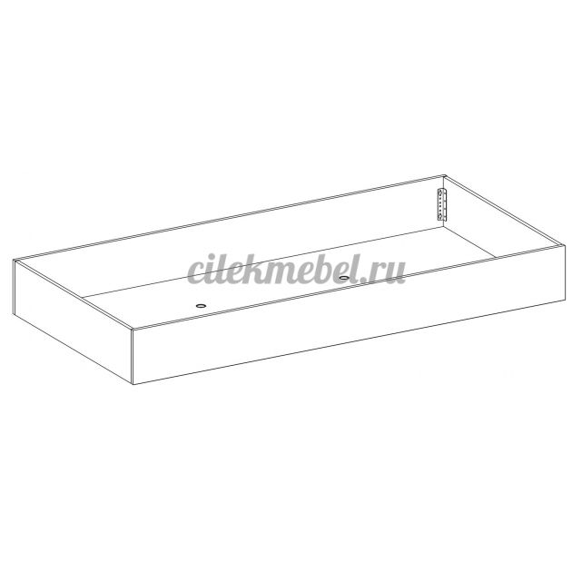 Выдвижное спальное место Cilek Black 190 на 90 см