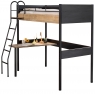 Кровать чердак Cilek Compact Black