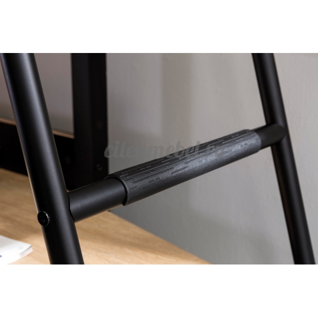 Кровать чердак Cilek Compact Black 190 на 90 см