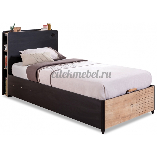 Кровать с подъемным механизмом Cilek Black
