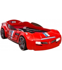 Кровать машина Cilek Carbeds Biturbo красная
