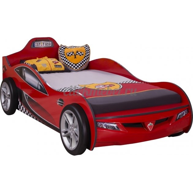Кровать машина Cilek Coupe красная
