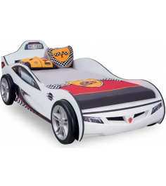 Кровать машина Cilek Coupe белая