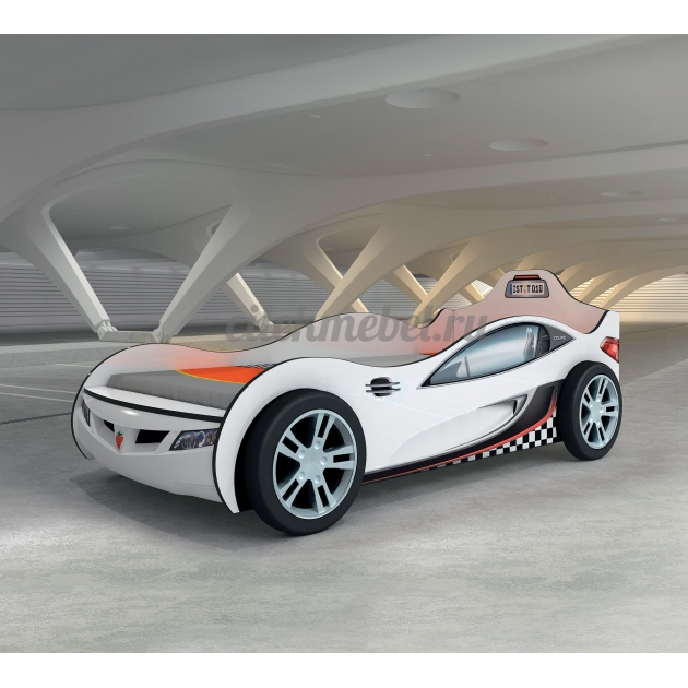 Кровать машина Cilek Coupe белая