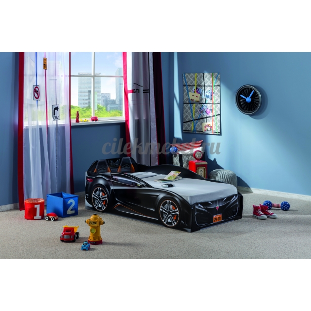 Кровать машина Cilek spyder car black