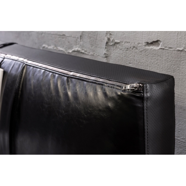 Кровать Cilek Dark Metal 200 на 100 см мягкое изголовье