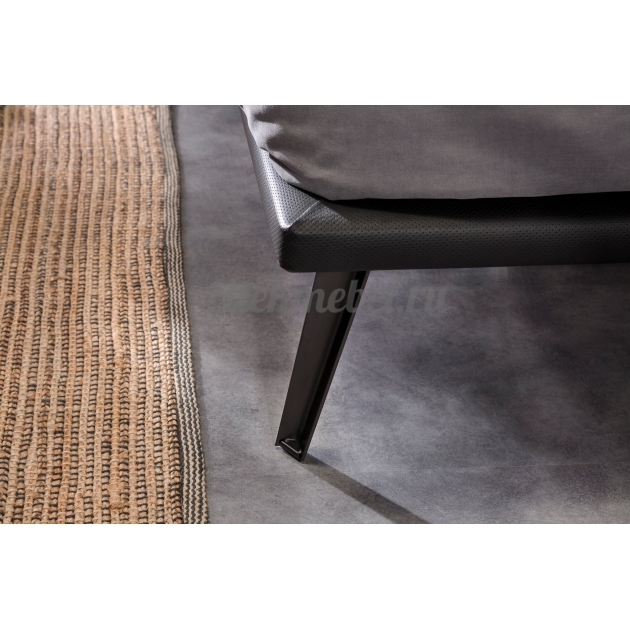 Кровать Cilek Dark Metal 200 на 100 см мягкое изголовье