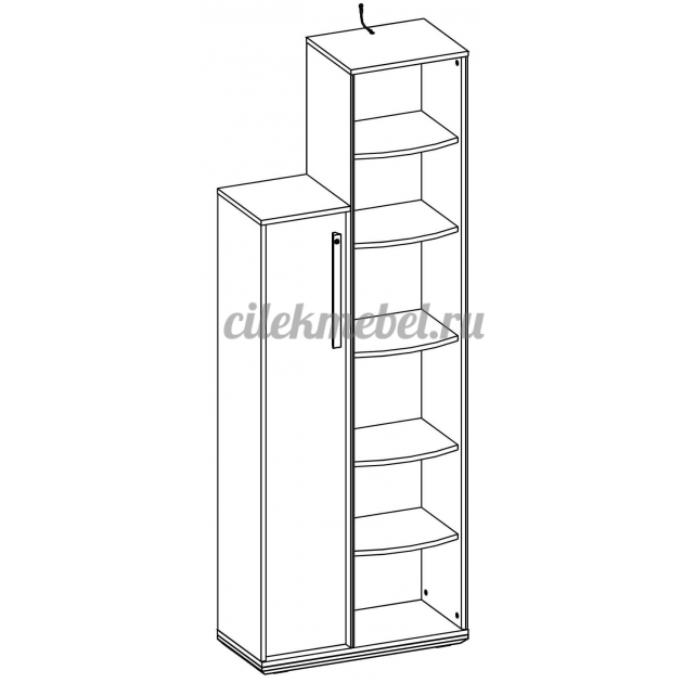 Стеллаж книжный Cilek Duo