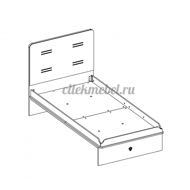 Кровать Cilek Dynamic 200 на 100 см