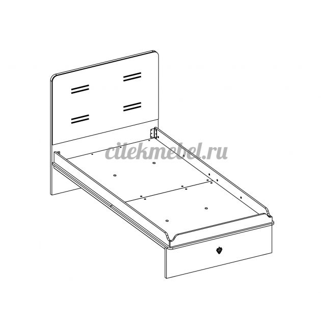 Кровать Cilek Dynamic 200 на 120 см