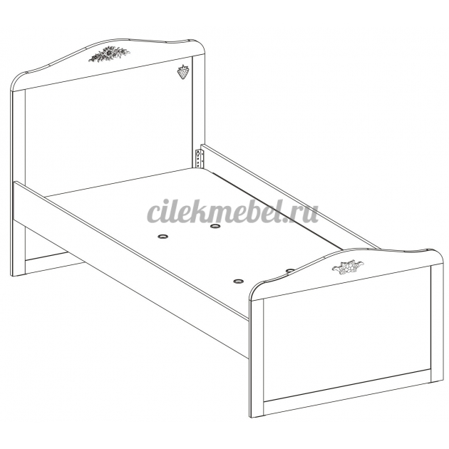 Кровать Cilek Flower XL 120 на 200 см