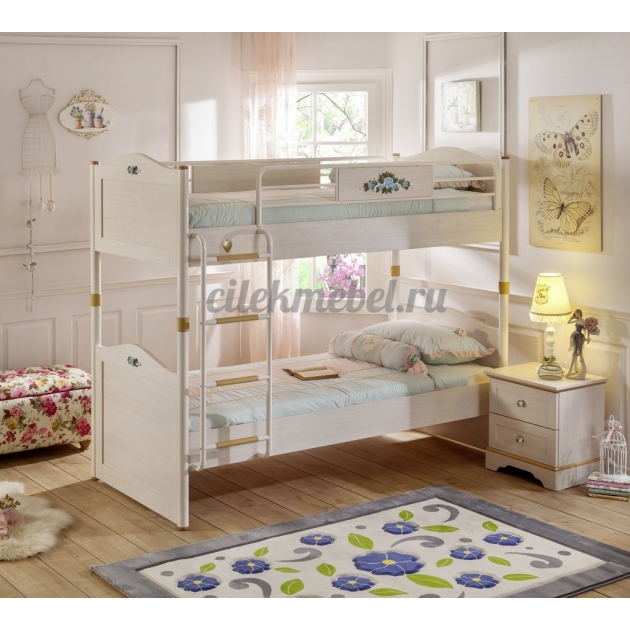 Двухъярусная кровать Cilek Flora 200 на 90 см