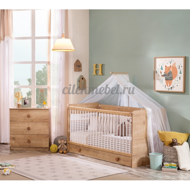 Кроватка детская Cilek Mocha 70 на 140 см