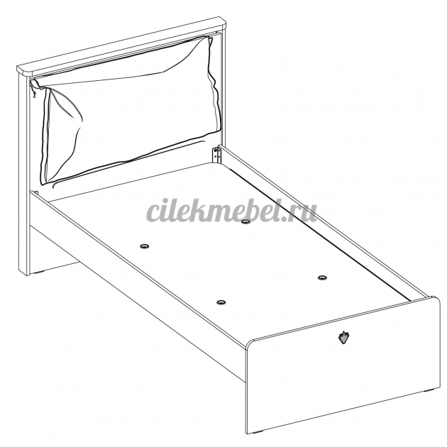 Кровать Cilek Mocha XL 200 на 120 см