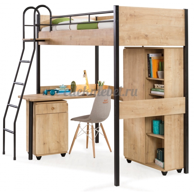 Кровать чердак Cilek Compact Mocha 190 на 90 см