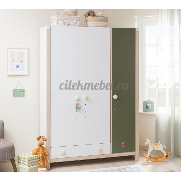 Шкаф трехдверный Cilek Montes