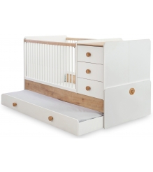 Кроватка трансформер Cilek Natura Baby с выдвижным спальным местом...