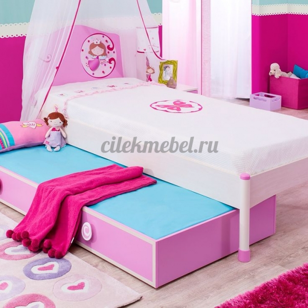 Детская кровать Cilek SL Princess 200 на 90 см