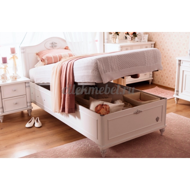 Кровать с подъемным механизмом Cilek Romantic 190 на 90 см