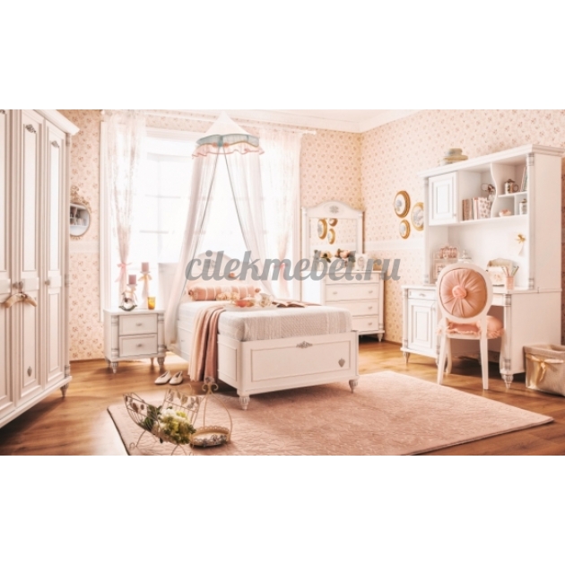 Кровать с подъемным механизмом Cilek Romantic 190 на 90 см