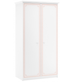 Двухстворчатый шкаф Cilek Selena Pink