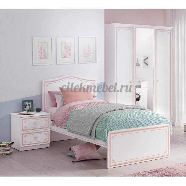 Кровать Cilek Selena Pink 200 на 120