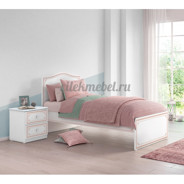 Кровать Cilek Selena Pink 200 на 100