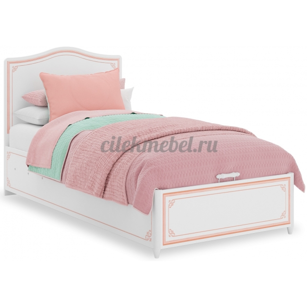 Кровать с подъемным механизмом Cilek Selena Pink 200 на 100 см