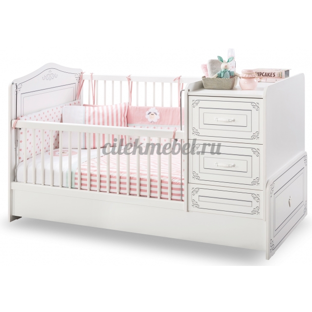 Кроватка трансформер Cilek Selena Baby St