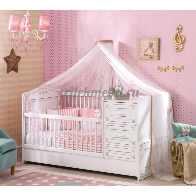 Кроватка трансформер Cilek Selena Baby St