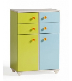 Комод Cilek Split Blue Green