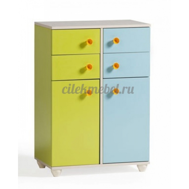 Комод Cilek Split Blue Green