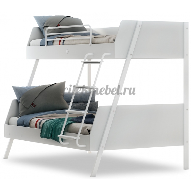 Двухъярусная кровать Cilek White большая