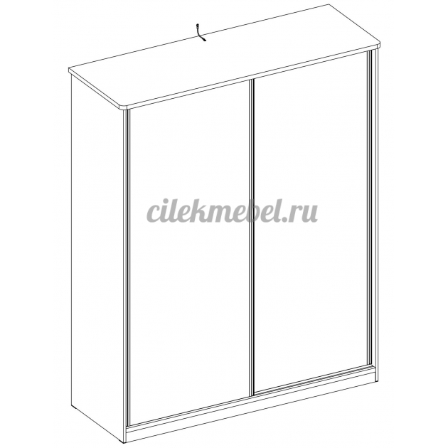 Шкаф купе Cilek White