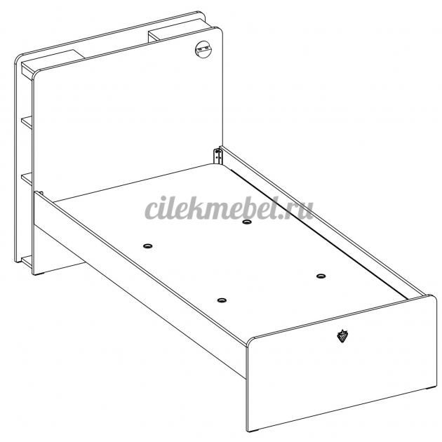 Кровать Cilek White 200 на 120 см