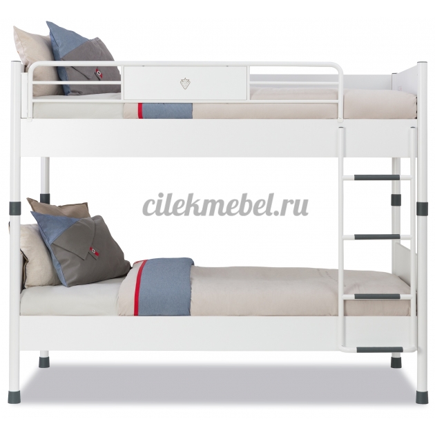 Двухъярусная кровать Cilek White