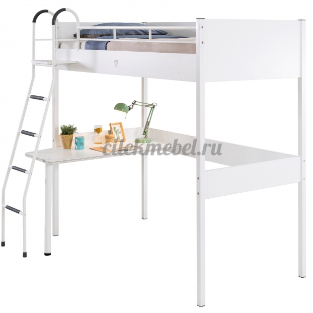 Кровать чердак Cilek Compact White 190 на 90 см