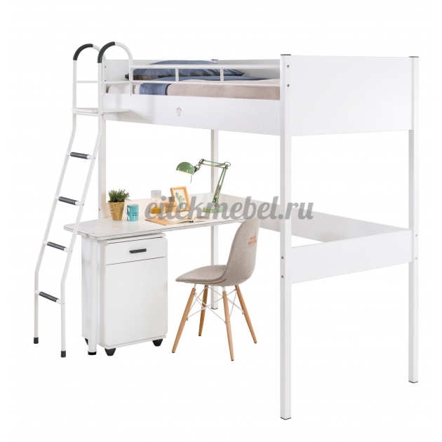 Кровать чердак Cilek Compact White 190 на 90 см