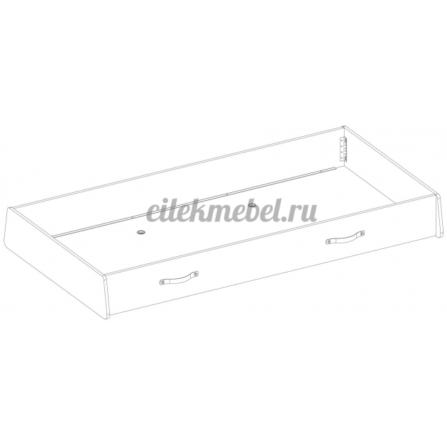 Выдвижная кровать Cilek Wood Metal 90х190