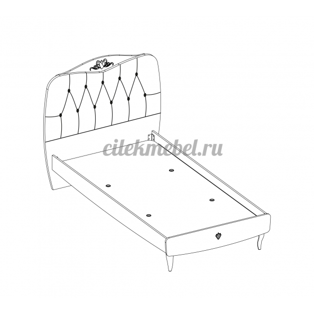 Кровать Xl Cilek Yakut 200 на 120 см